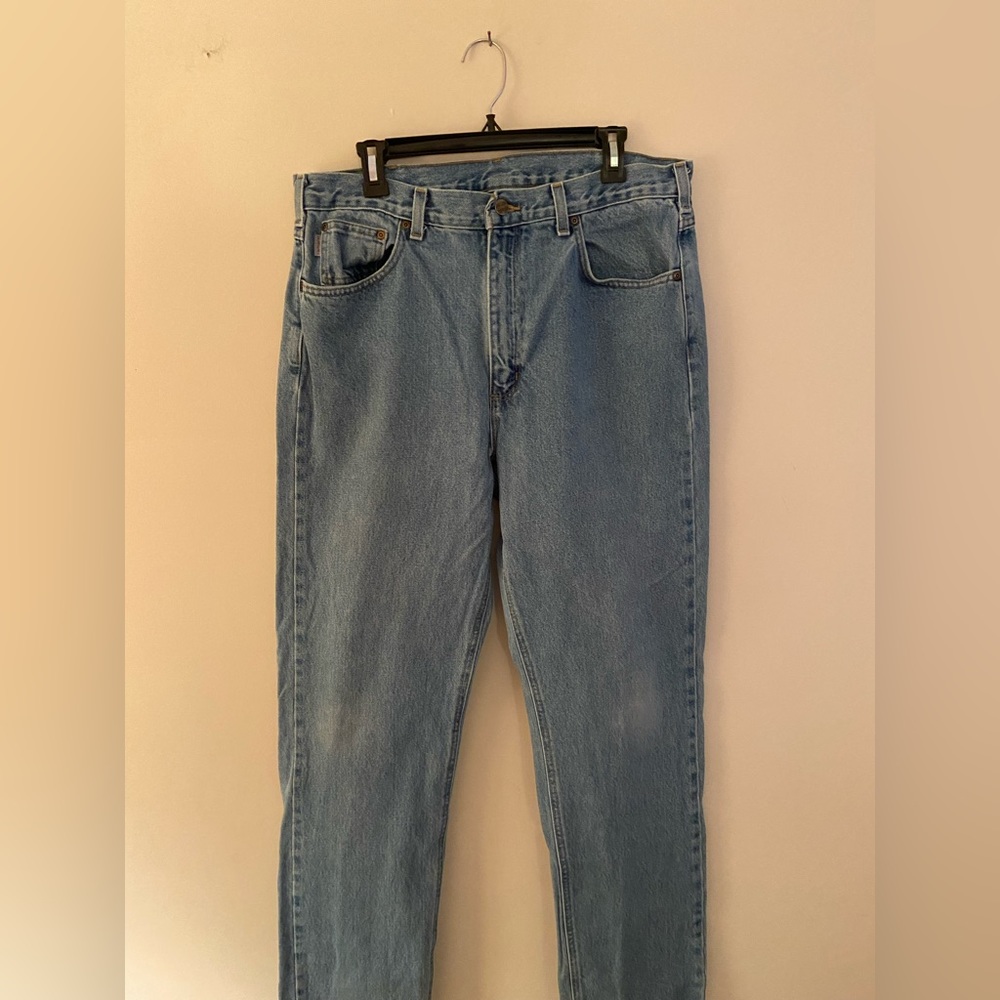 Relaxed Carhartt Lightwash denim Jeans